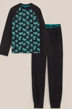 Jongens pyjamaset met dessin
