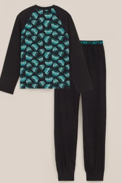 Jongens pyjamaset met dessin