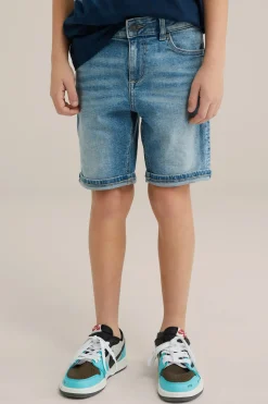 Jongens regular fit denim short