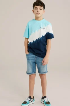 Jongens regular fit denim short