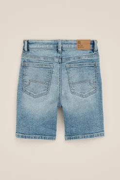 Jongens regular fit denim short