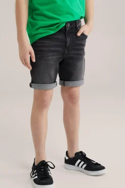 Jongens regular fit denim short