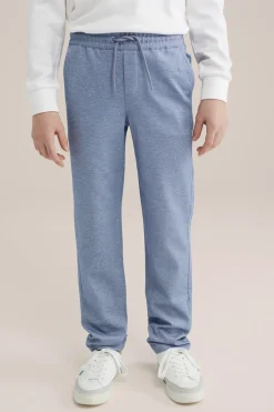 Jongens regular fit gemêleerde pantalon