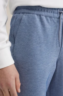 Jongens regular fit gemêleerde pantalon