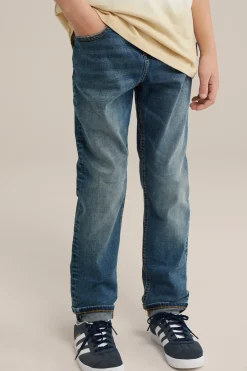 Jongens regular fit jeans met stretch