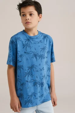Jongens regular fit T-shirt met opdruk