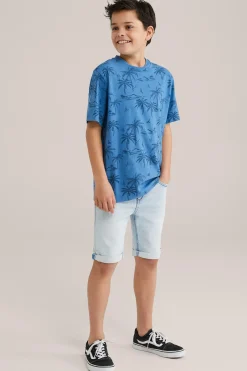 Jongens regular fit T-shirt met opdruk