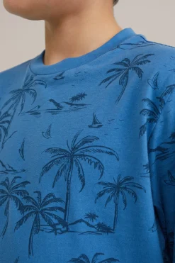 Jongens regular fit T-shirt met opdruk