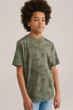 Jongens regular fit T-shirt met opdruk