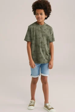 Jongens regular fit T-shirt met opdruk