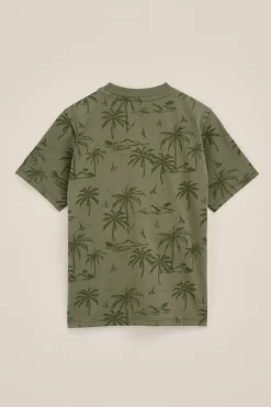 Jongens regular fit T-shirt met opdruk