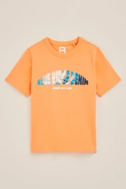Jongens regular fit T-shirt met opdruk