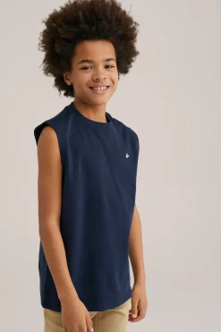 Jongens relaxed fit singlet