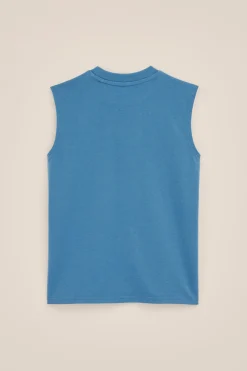 Jongens relaxed fit singlet met opdruk