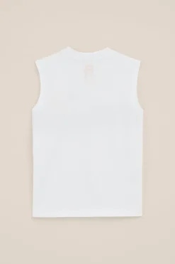 Jongens relaxed fit singlet met opdruk