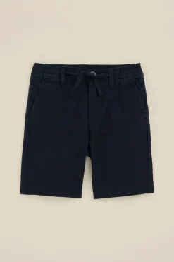 Jongens short van linnenmix