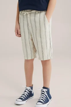 Jongens short van viscose met dessin