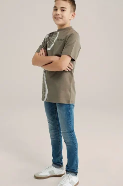 Jongens skinny fit jeans met stretch