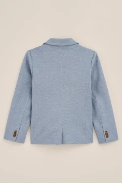 Jongens slim fit blazer met stretch