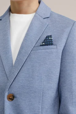 Jongens slim fit blazer met stretch