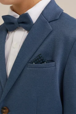 Jongens slim fit blazer met stretch