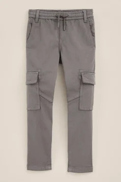 Jongens slim fit cargobroek