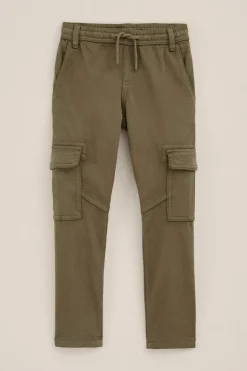 Jongens slim fit cargobroek