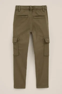 Jongens slim fit cargobroek