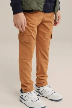 Jongens slim fit cargobroek