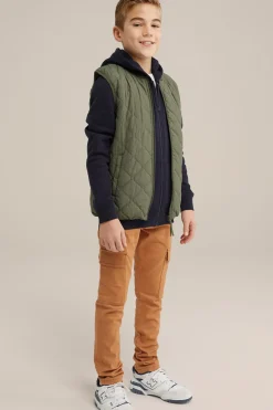 Jongens slim fit cargobroek