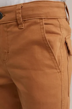 Jongens slim fit cargobroek