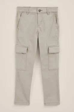 Jongens slim fit cargobroek