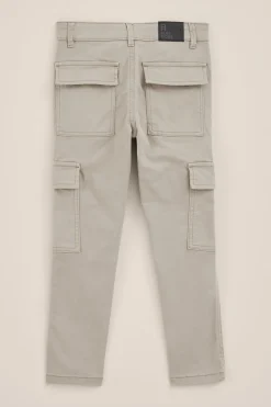 Jongens slim fit cargobroek