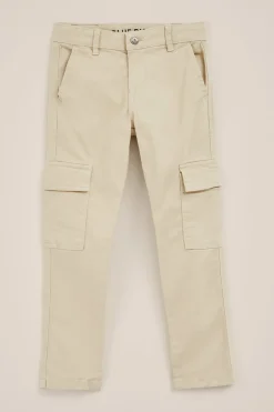 Jongens slim fit cargobroek