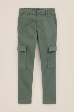Jongens slim fit cargobroek