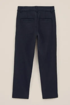 Jongens slim fit chino van jogkwaliteit