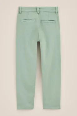 Jongens slim fit chino van jogkwaliteit