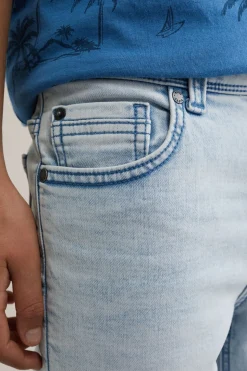 Jongens slim fit denim short