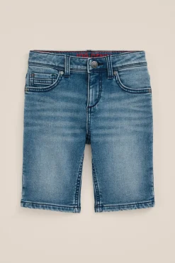 Jongens slim fit denim short