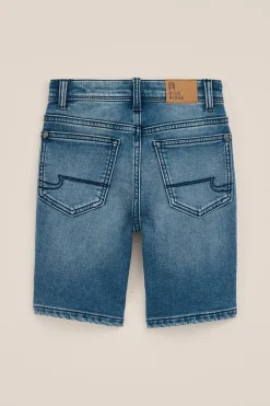 Jongens slim fit denim short