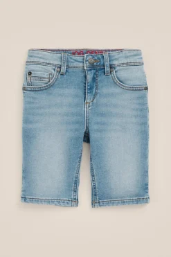 Jongens slim fit denim short