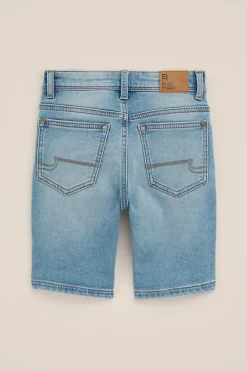 Jongens slim fit denim short