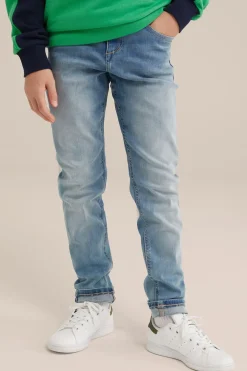 Jongens slim fit jeans met stretch