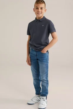 Jongens slim fit jeans met stretch