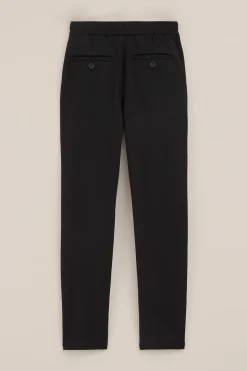 Jongens slim fit pantalon met structuur