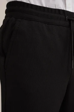 Jongens slim fit pantalon met structuur