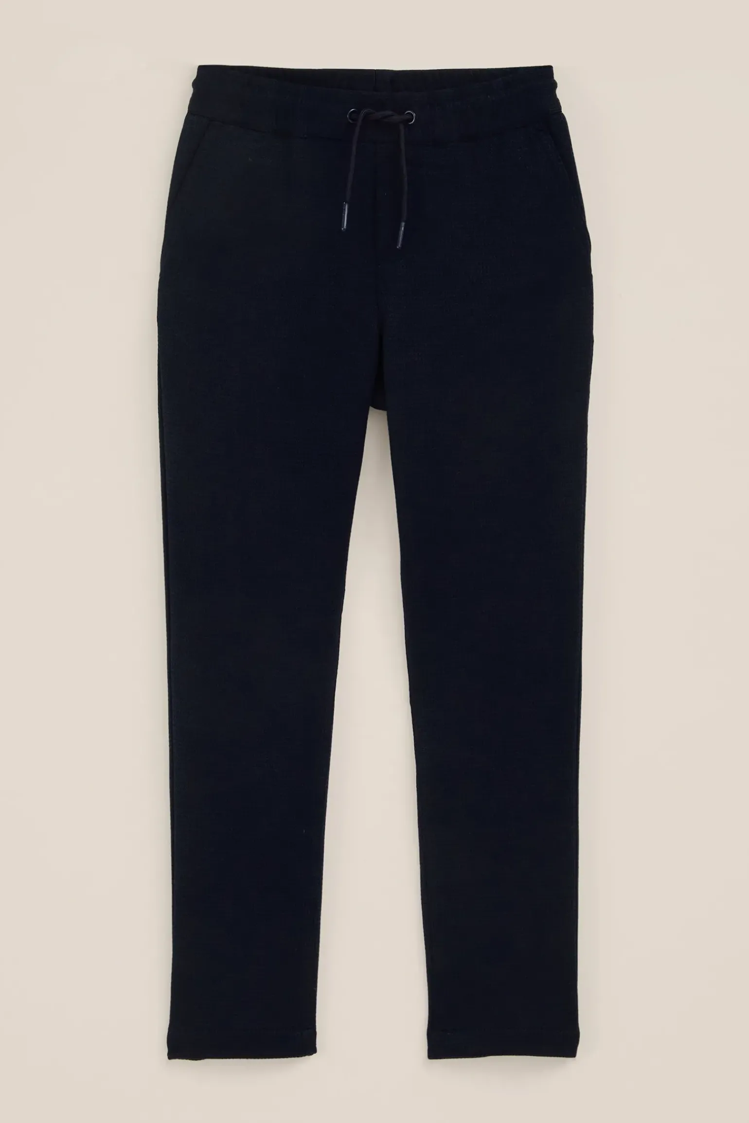 Jongens slim fit pantalon met structuur