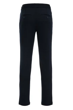 Jongens slim fit pantalon met structuur