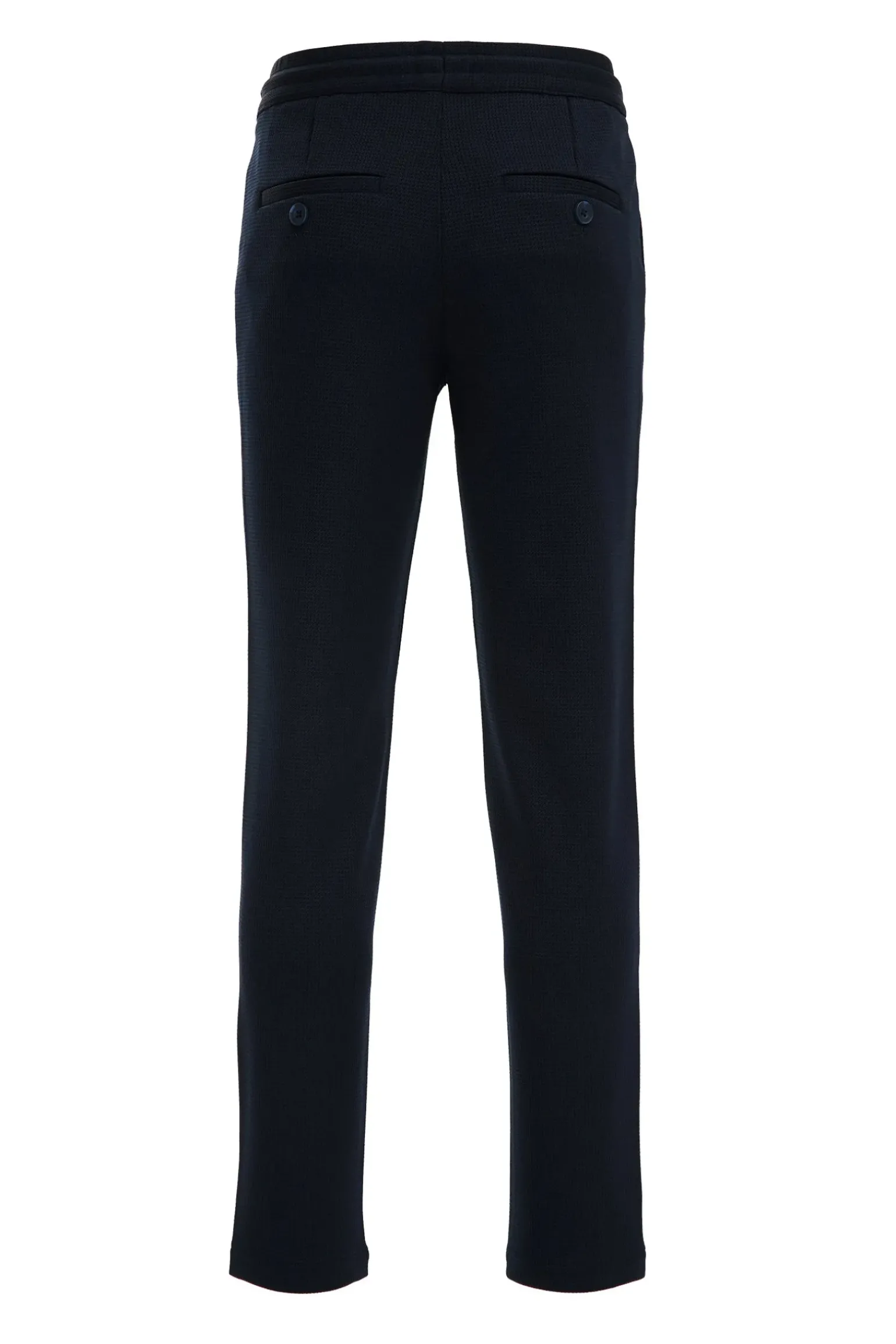 Jongens slim fit pantalon met structuur