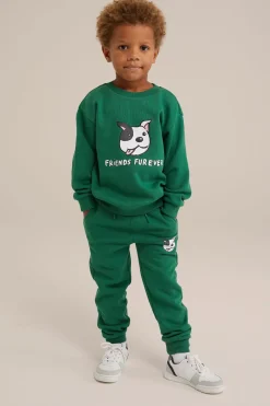 Jongens sweater met opdruk